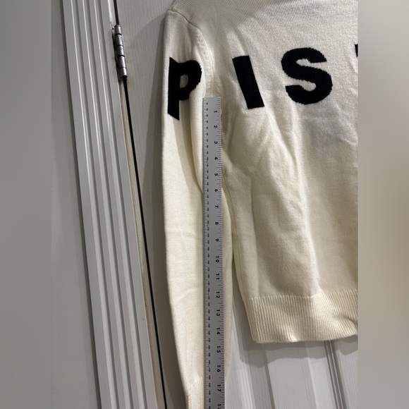 PERFECT MOMENT Piste Merino Wool Sweater TURTLENECK SNOW WHITE SMALL NWT - Picture 8 of 16